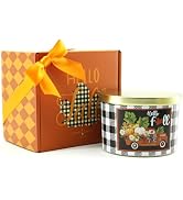 Fall Candles, Fall Decorations for Home - Fall Gifts for Women, Natural Soy Wax Sea Salt Caramel ...