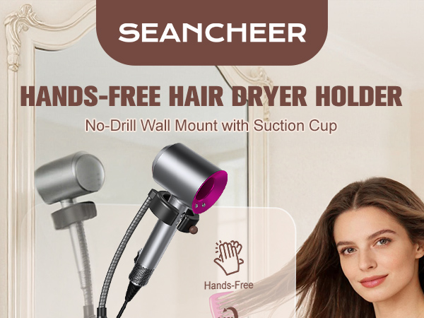 Hands Free Hair Dryer Holder
