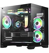 Bluegears Bgears b-Pellucid MicroATX Gaming PC Case with Infinity Tempered Glass and USB 3.0 x 2....