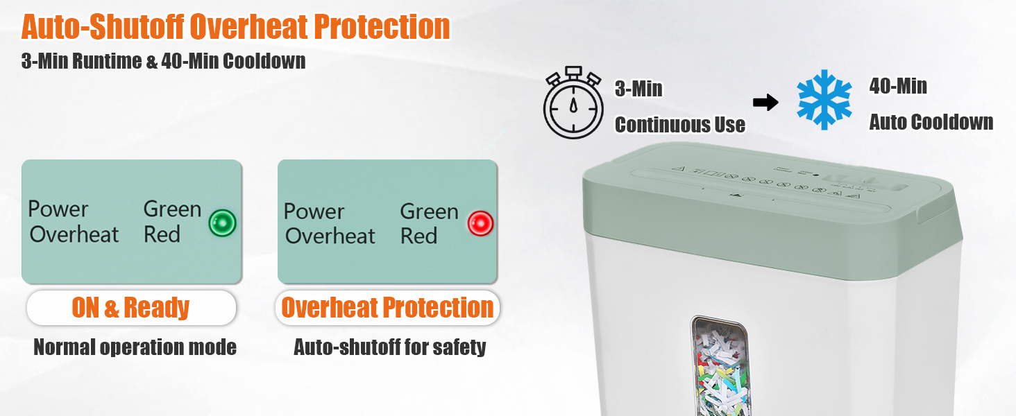 Auto-Shutoff 0verheat Protection