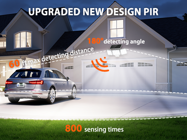 solar lights outdoor motion sensor