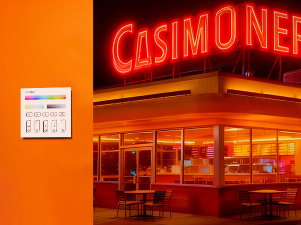 Used for restaurant lighting control