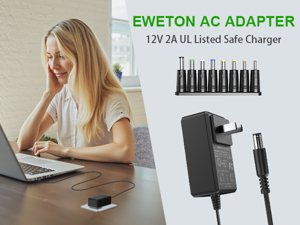 ul listed 12dc 2a ac adapter power supply for security camera