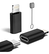 MFi Certified 27W USB C to Lightning Adapter (2 Pack) - Fast Charging Data Sync, Lightning to USB...