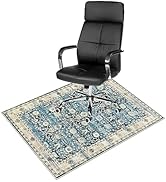 Anidaroel Home Office Chair Mat for Hardwood Floor, 36"x48" Office Chair Rug Protector for Rollin...