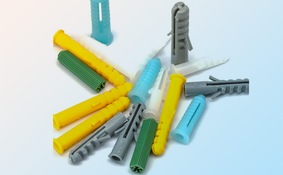 Expanding Plastic Screw Anchors, applicable to (M3.5 x25, M3.5 x30, M4x25, M4x30) Self Tapping 