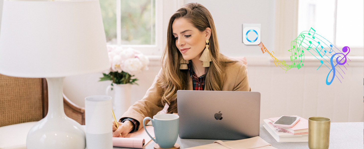 wireless doorbell battery powered