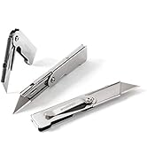 WORKPRO 3-Piece Quick Change Folding Pocket Utility Knife Set with Belt Clip
