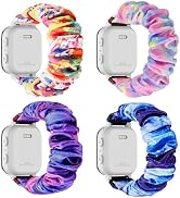 4 Pack Kids Scrunchie Bands Compatible with Gizmo Watch 3 2 1/Gabb Watch 3e 3 2 1/Sync UP Watch/C...