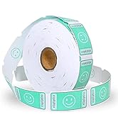 L LIKED Smile Raffle Tickets Roll,Each Tickets 1''x2'', for Events, Entry, Class Reward, Fundrais...