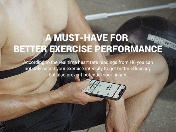 H6 bluetooth ant heart rate monitor chest strap