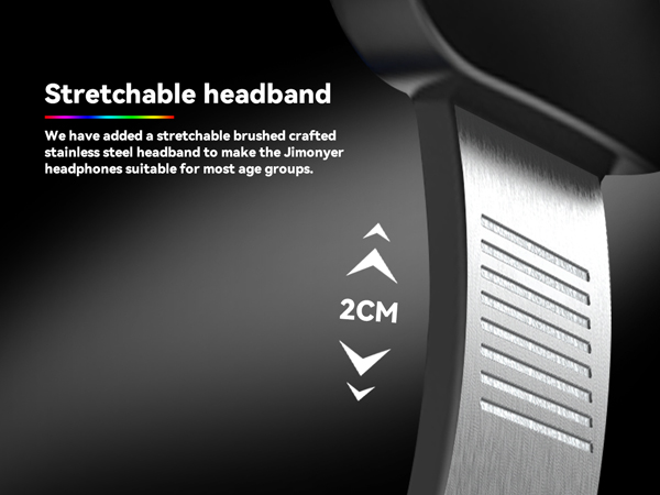 Stretchable Headband Gaming Headsets