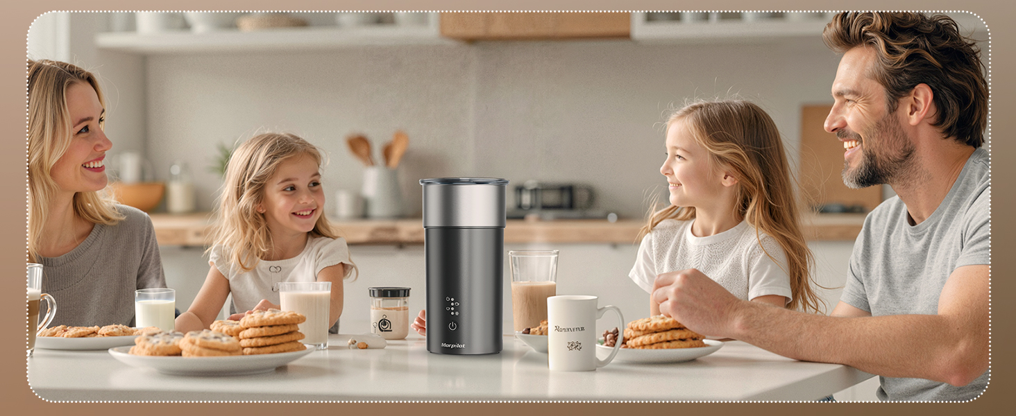 Electric Milk Frother and Steamer