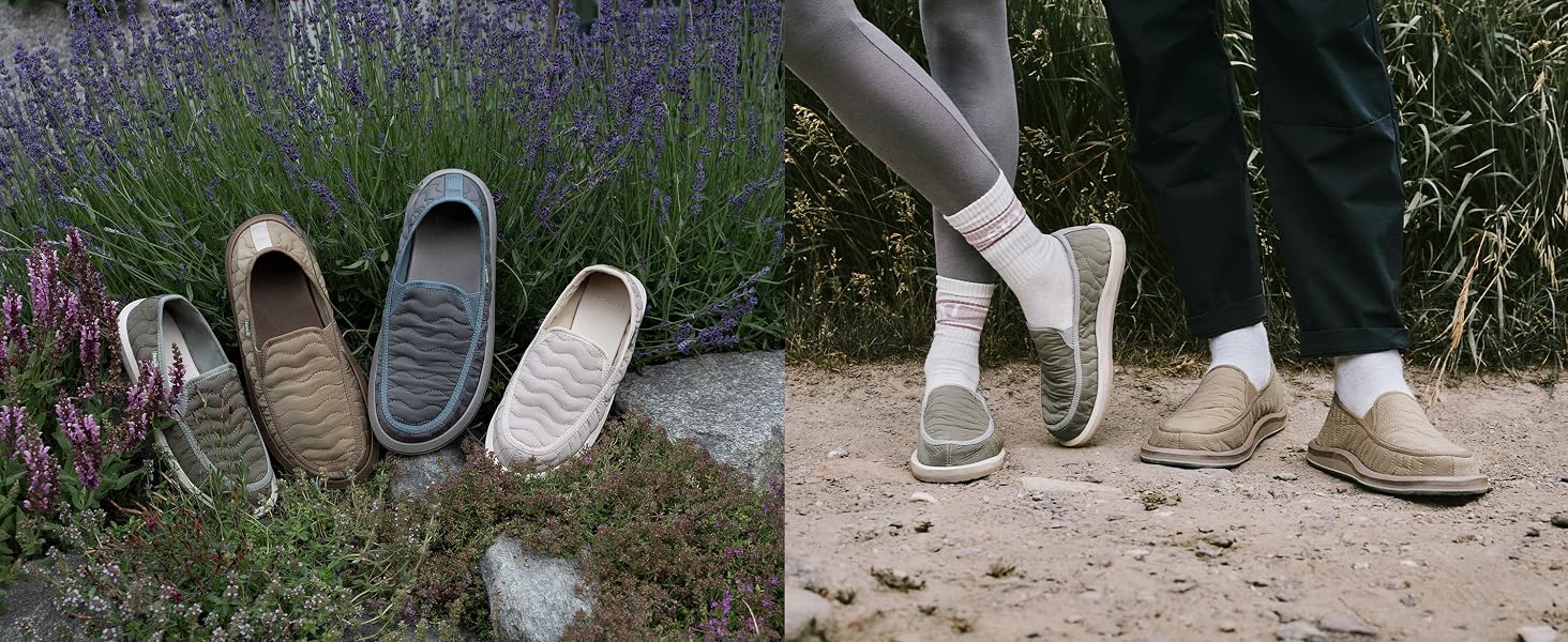 Womens slip-ons comfortable Sanuk shoes