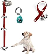 [Upgraded] Puppy Bells Dog Doorbells for Door Knob/Potty Training/Go Outside-Dog Bells for Puppie...