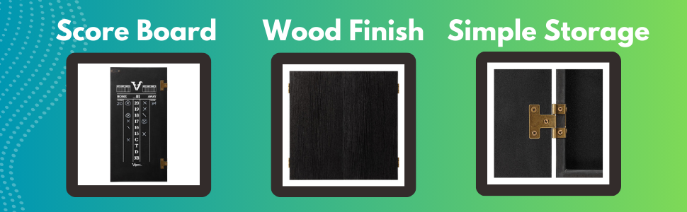 Score board, Wood Finish, Simple Storage
