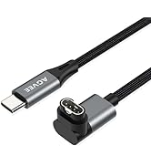 AGVEE 2 Pack 3.3ft Charger for Garmin Watch USB C, L-Shape Charging Cable for Fenix, Forerunner, ...
