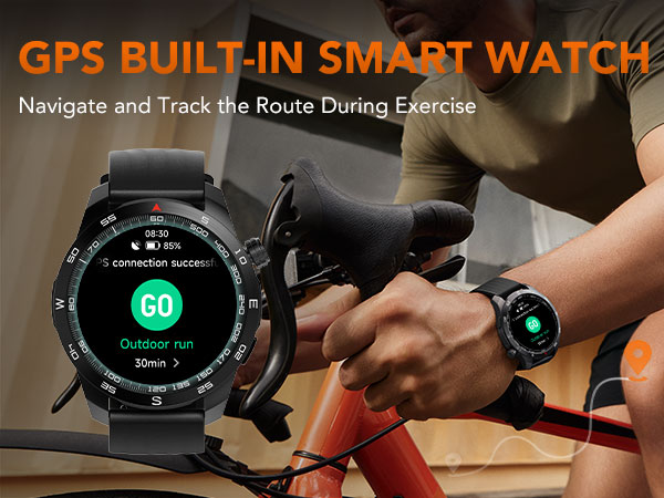 GPS BUILT-IN SMART WATCH