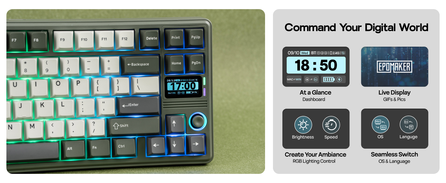 RT85 Wireless Gaming Keyboard