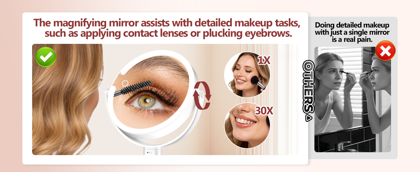 lighted mirror; light up mirror