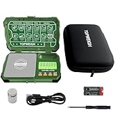 TOPWEIGH Pocket Scale, 500g x 0.01g, Dual Powered, Precision Gram Jewelry Scale with Zipper Case,...