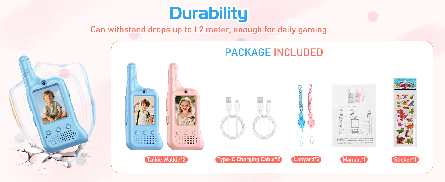 Video Walkie Talkies for Kids
