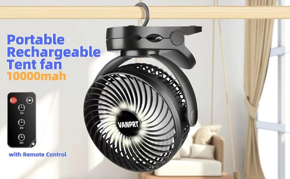 mini camping fan 