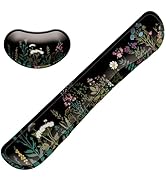 Keyboard Wrist Rest Mouse Wrist Support Set, Memory Foam Wrist Rest Pad for Computer Laptop Keybo...