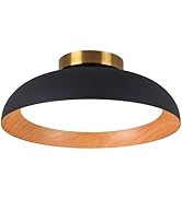 Bargeni Flush Mount Ceiling Light,12.5 inch LED Ceiling Light Fixture,5CCT Dimmable/2700K-6000K/2...