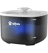 Olfjurk 101.4oz/3L Automatic Pet Fountain Cat Water Fountain Dog Water Dispenser with Replacement...