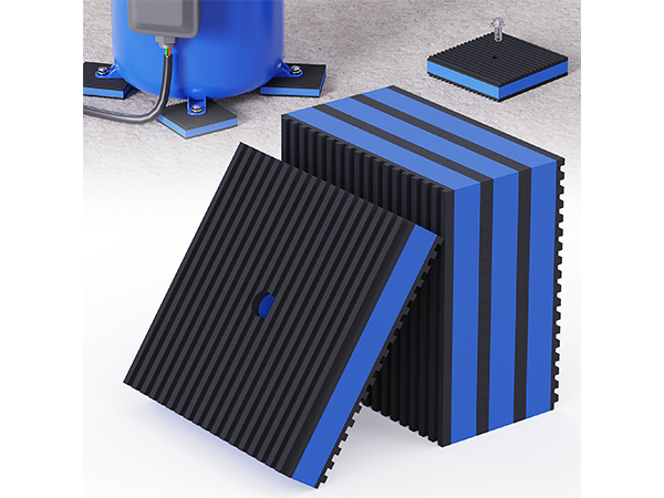 Heavy Duty Mechanical Vibration Damping Pads