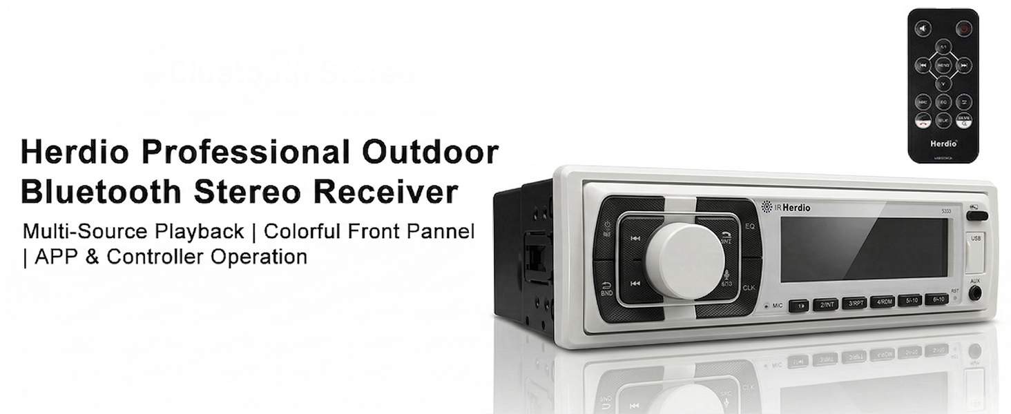 marine stereo receiver