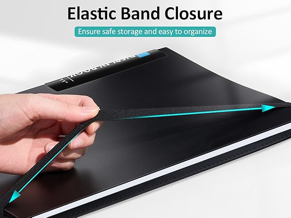 plastic binder folder