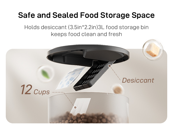 Dry Storage food feeder