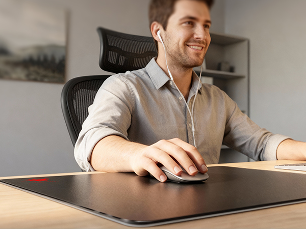 glass mouse pad