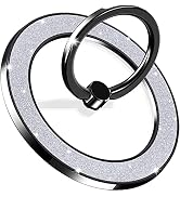 Pikabo Magnetic Phone Ring Holder for MagSafe, Magnetic Phone Grip for iPhone, Compatible with iP...