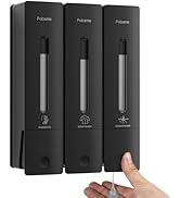 1984 Shower Soap Dispenser Bathroom Set Shampoo Conditioner Body Wash Dispenser Wall Mounted Show...