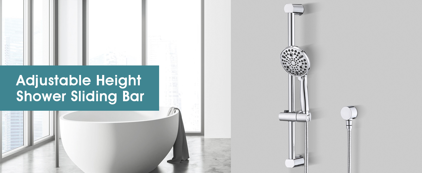 Hand Shower with Slide Bar
