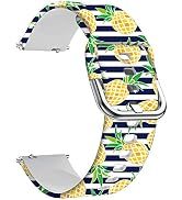 Universal Silicone Watch Band Replacement, 20mm Soft Straps Compatible with Gizmo Watch/Samsung G...