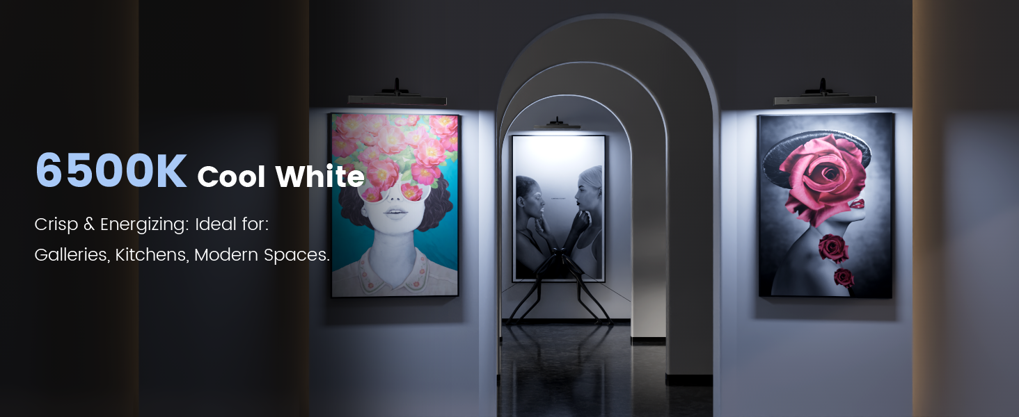 light over picture frame