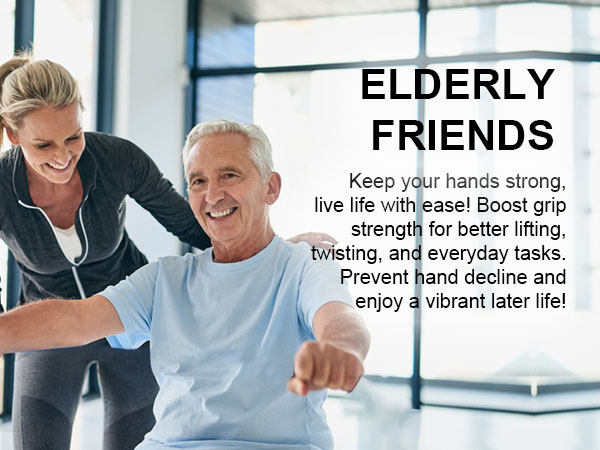 Grip Strength Trainer Kit, Hand Gripper Strengthener