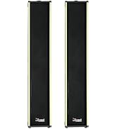 5 CORE Outdoor Speakers Stereo in Wall Speaker Pair 300W Peak Passive Mount Wired Waterproof Pati...