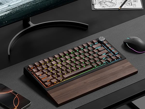 shine through keycaps