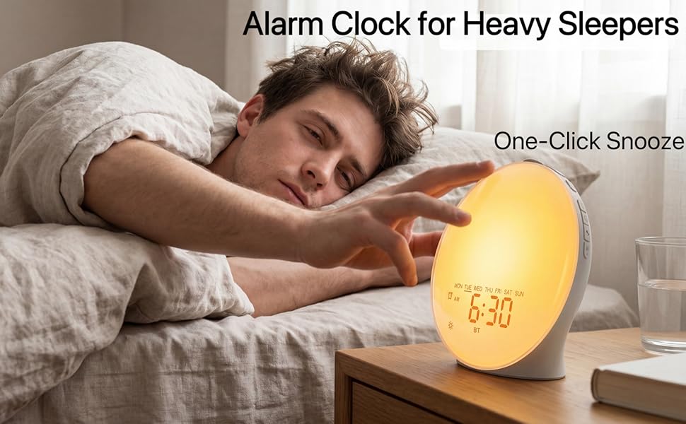 alarm clock for heavy sleepers