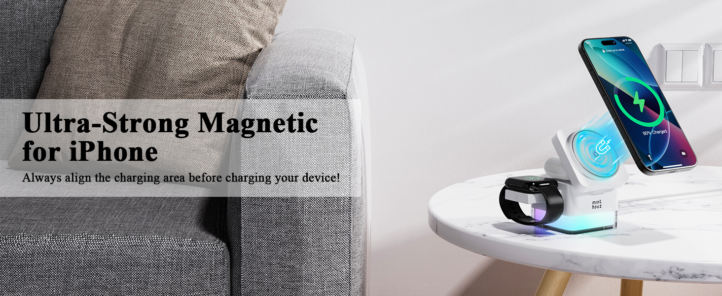 magsafe charger charging station wireless charger wireless charging station