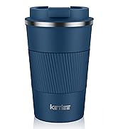 KETIEE Travel Mug 12oz, Insulated Coffee Mug with Leakproof Lid, Travel Coffee Mug Vacuum Stainle...