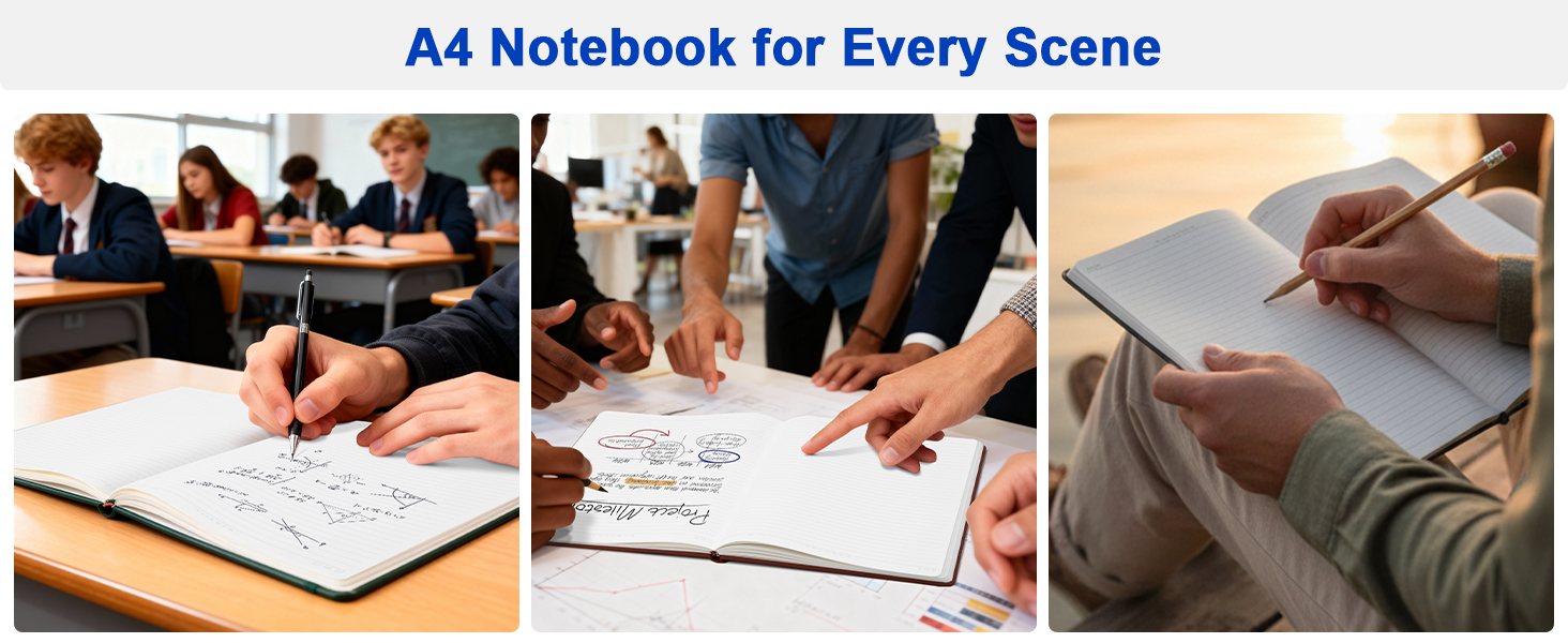 A4 Notebook for Every Scene