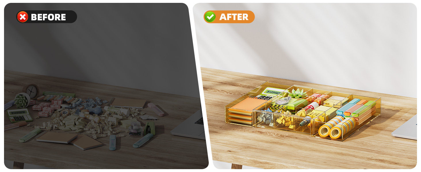 drawer organizer tray
