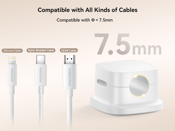 Magnetic Cable Clips