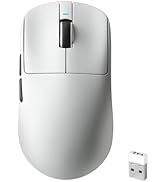 MIKIBY R1 SE+ Wireless Gaming Mouse, 18000 DPI, High-Precision PAW3395SE Sensor,55g Lightweight,T...